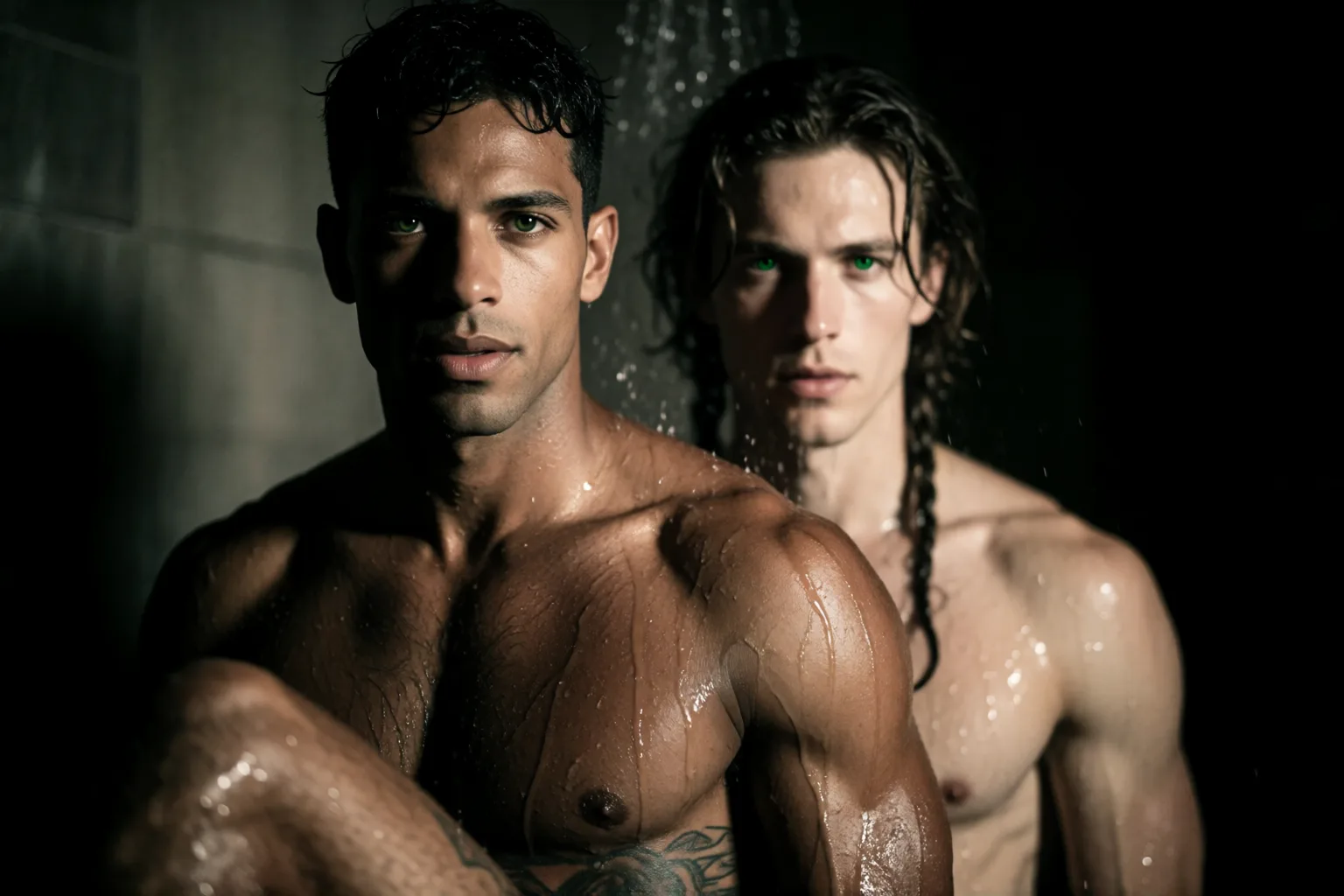 Scene 2 of the story: Nobody Stopped Us in the Sauna Showers