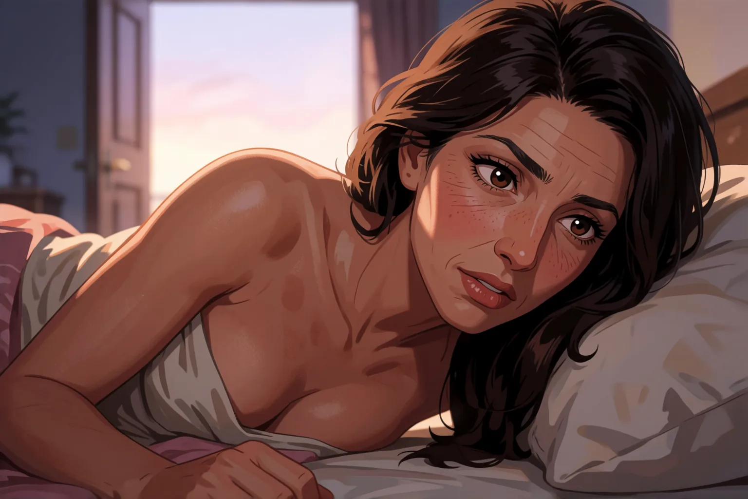 Scene 1 of the story: Our game starts before she opens her eyes
