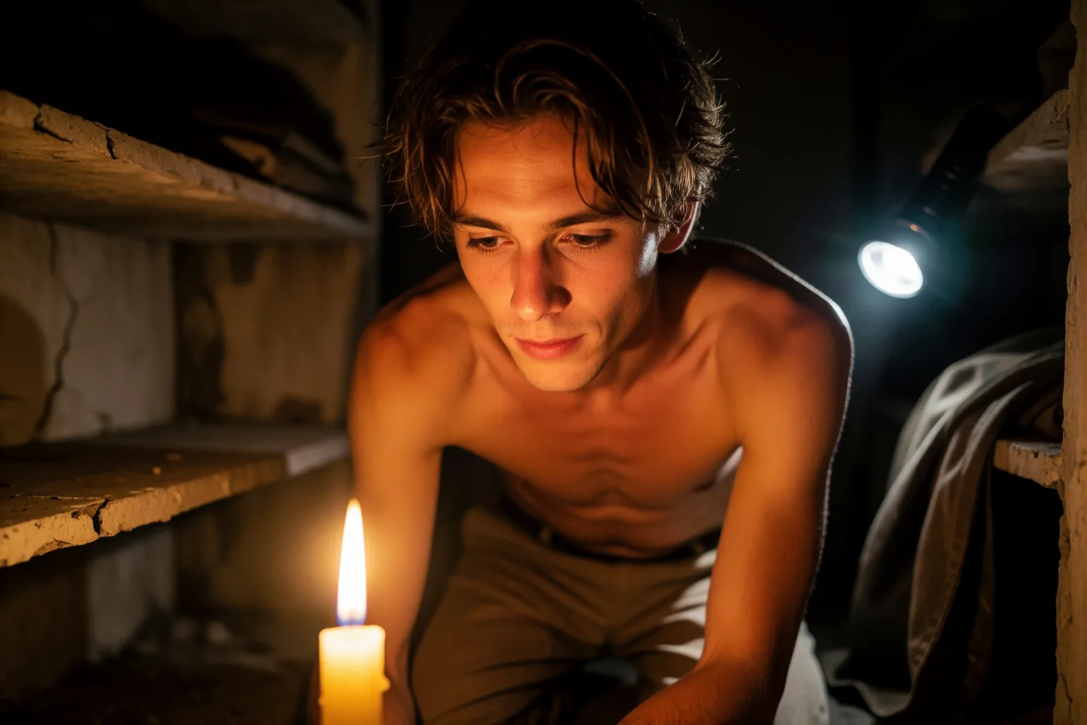 Cena 1 do conto: Perdi a virgindade com um homem que conheci de noite