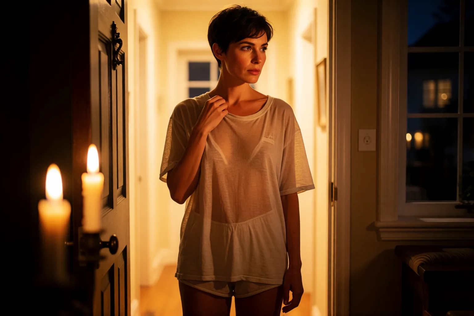 Escena 1 del relato: Quería que los vecinos miraran a mi esposa