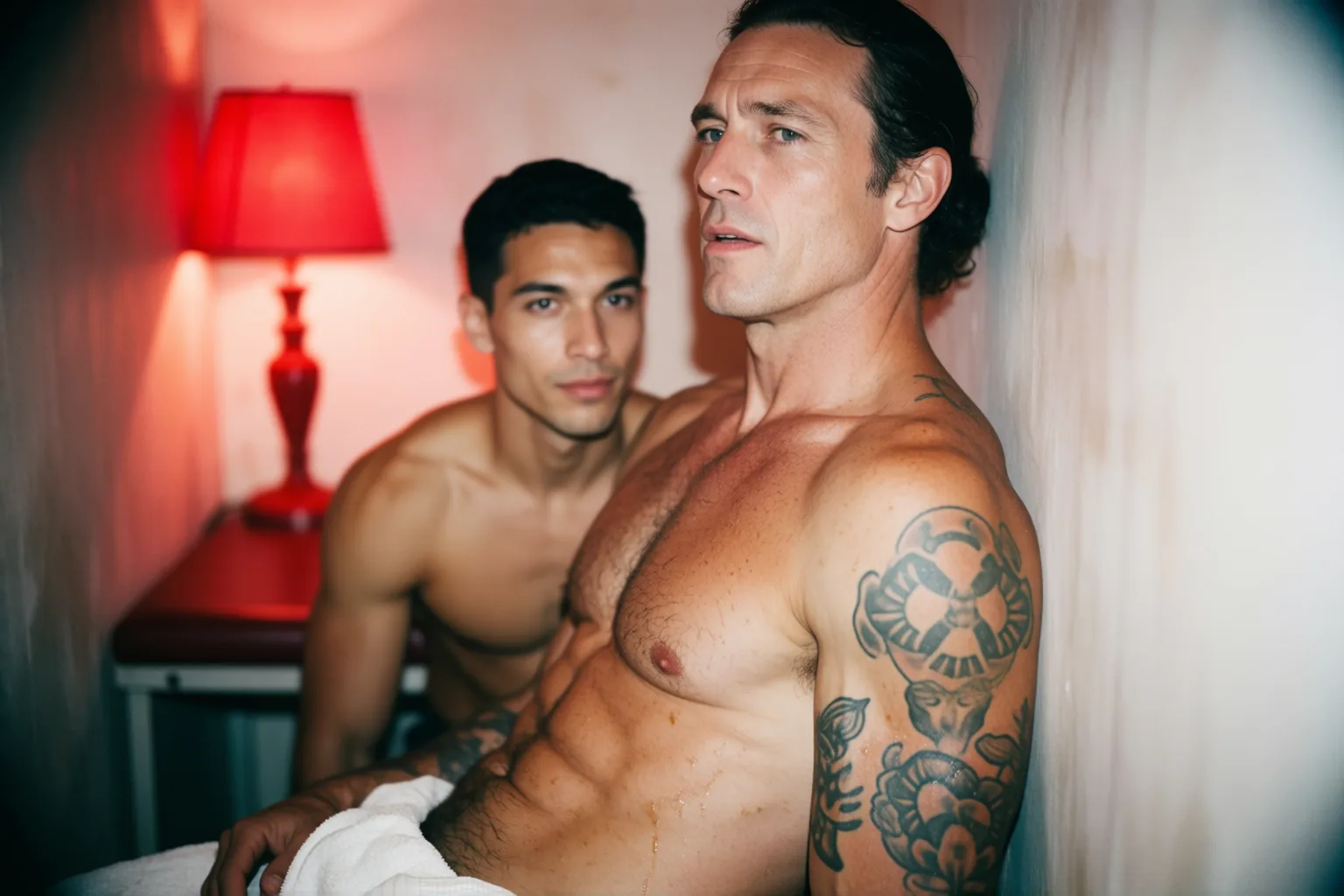 Scene 2 of the story: I Recognized the Actor at the Gay Sauna That Night