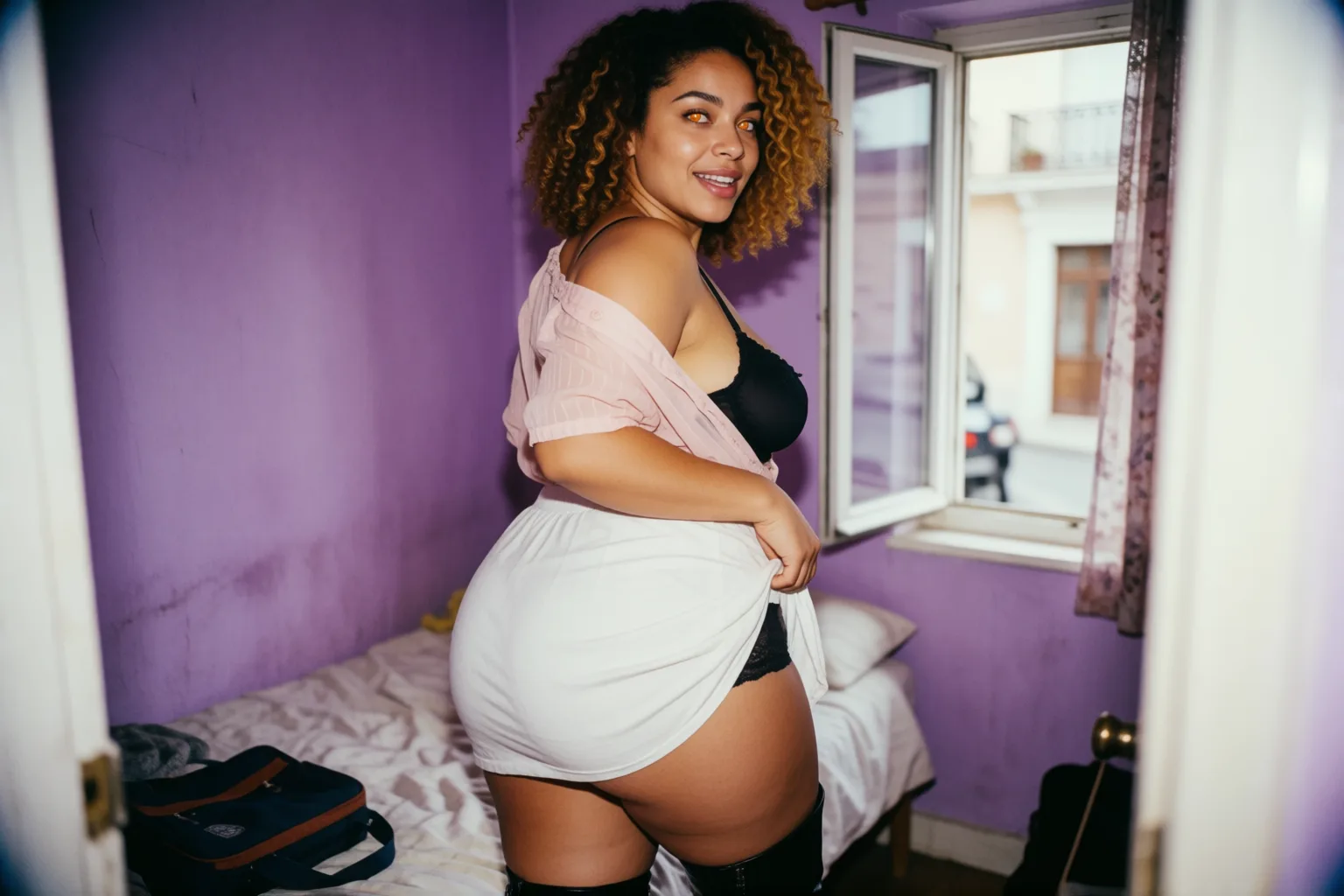 Erotic story illustration: I Seduced My Married Professor in My First Month of College