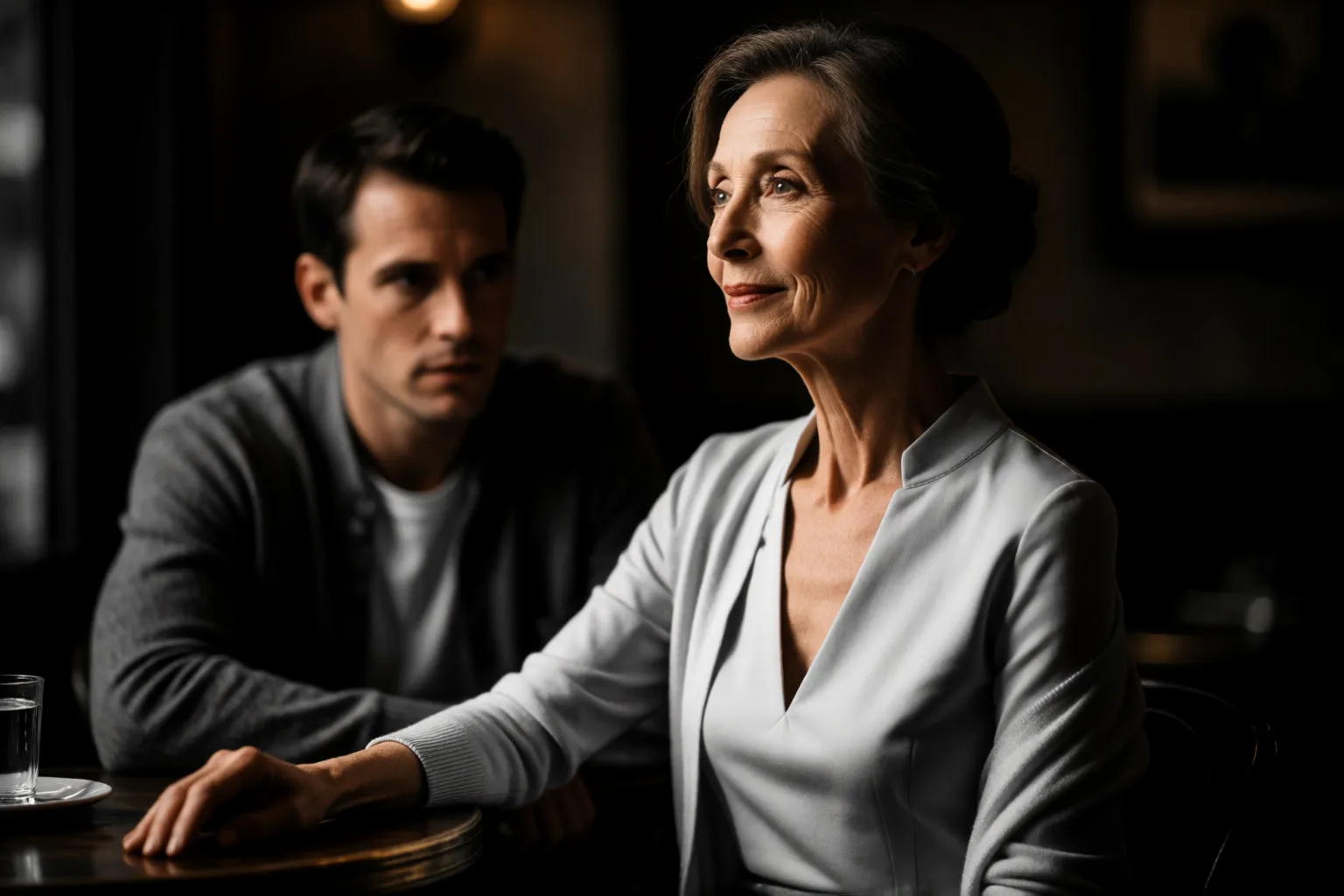 Escena 2 del relato: Tenía setenta años y me citó en su casa esa tarde