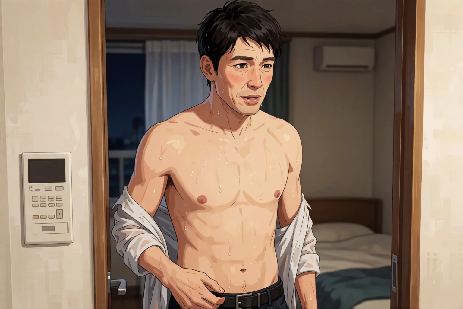 Ilustración del relato erótico: Volví a buscar al hombre que me había marcado