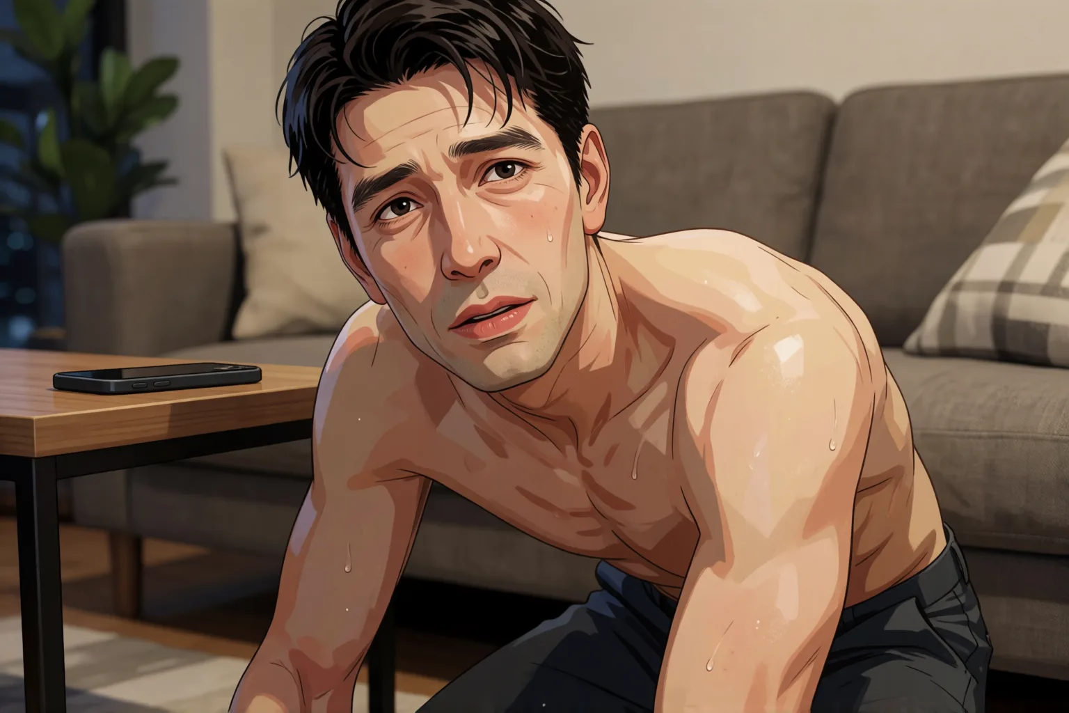 Scene 1 of the story: I Went Back for the Man Who Had Marked Me