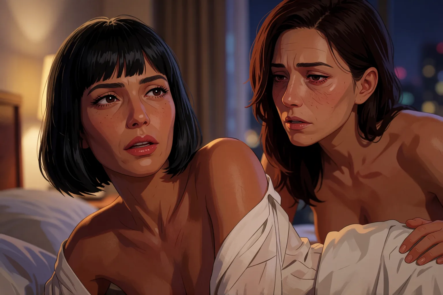 Cena 2 do conto: Voltei a Paris pela mulher que tinha mentido para mim