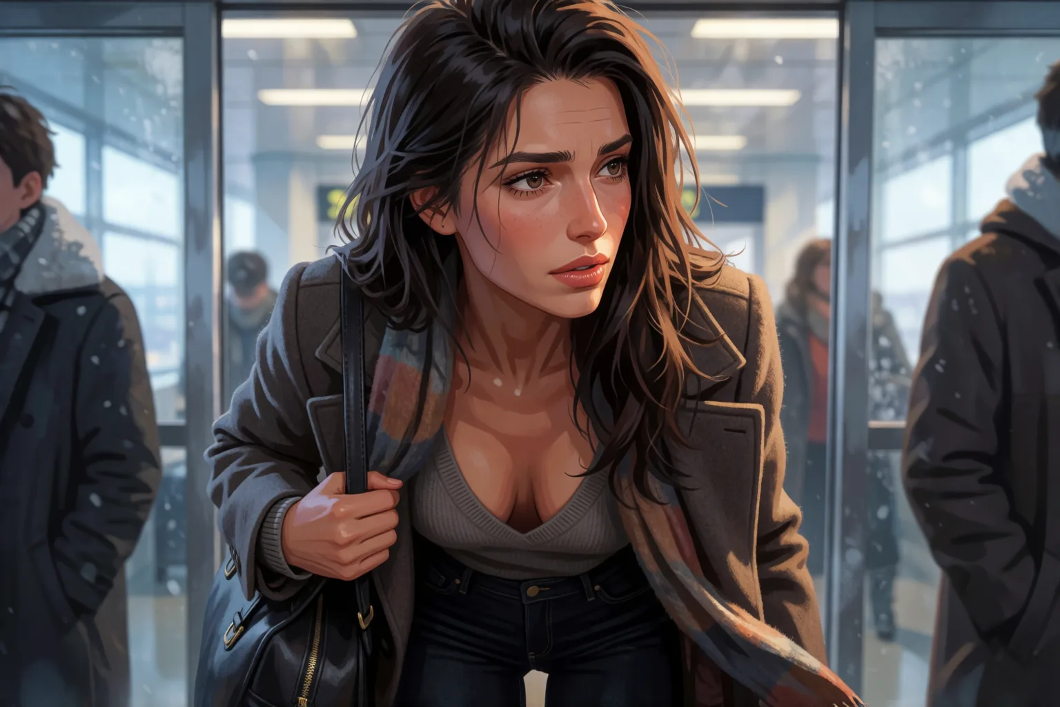 Erotic story illustration: I Returned to Town for the Woman I Never Stopped Loving