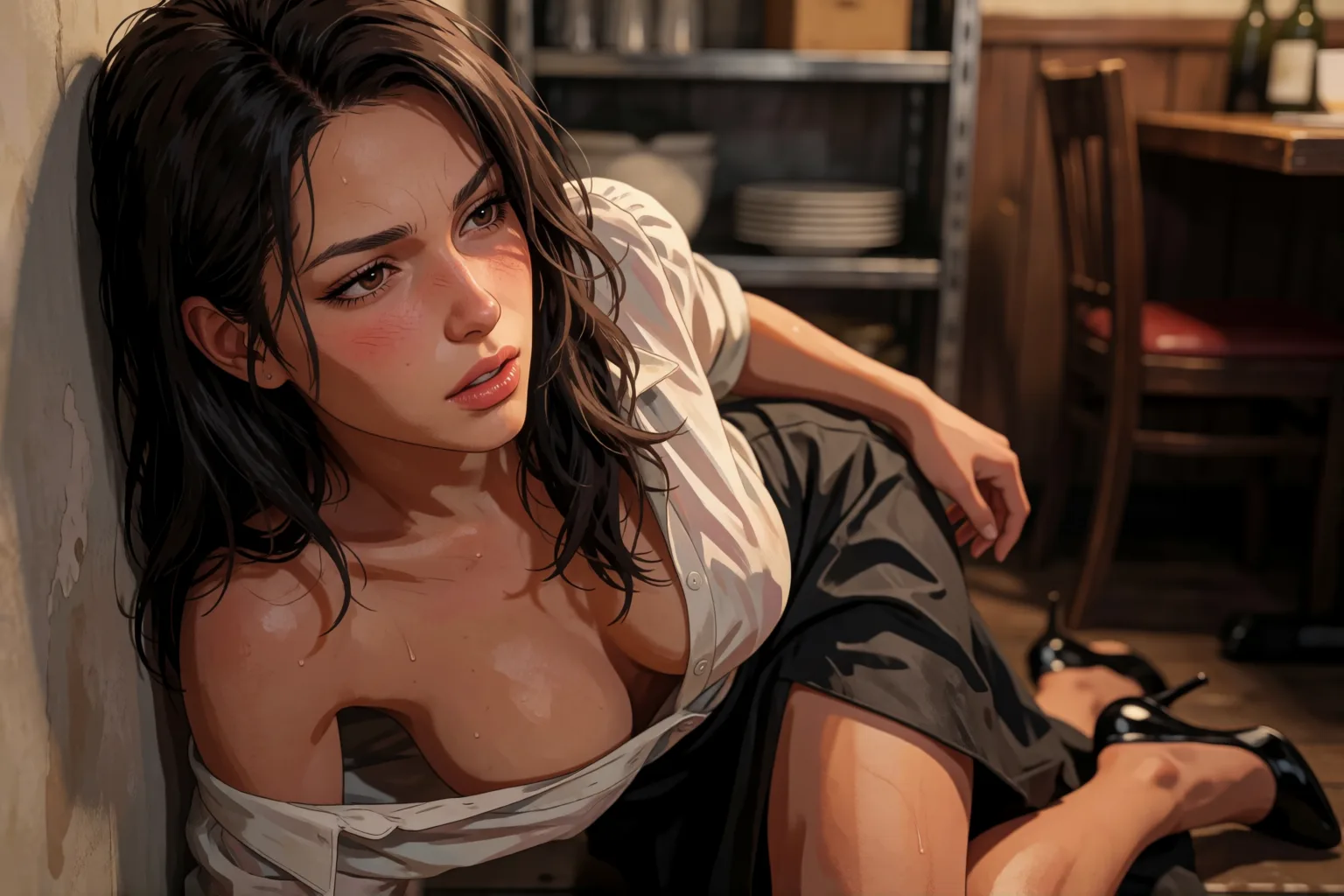 Escena 1 del relato: Volví al pueblo por la mujer que nunca dejé de amar