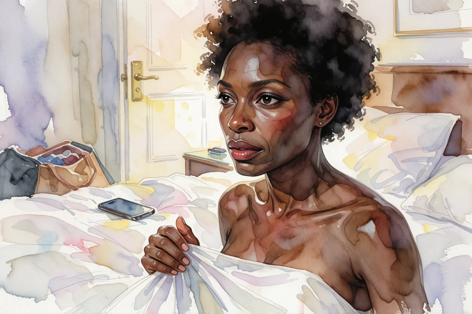 Ilustração do conto erótico: Voltei da viagem e meu namorado já sabia de tudo